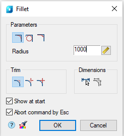 CAD drawing Fillet 8