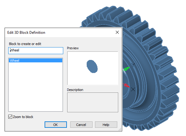 CAD software 3D Block Editor 10