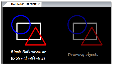 CAD drawing Edit References 8