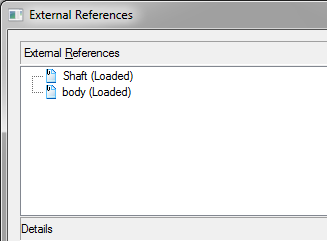 CAD drawing External References Control (Classic Version) 14