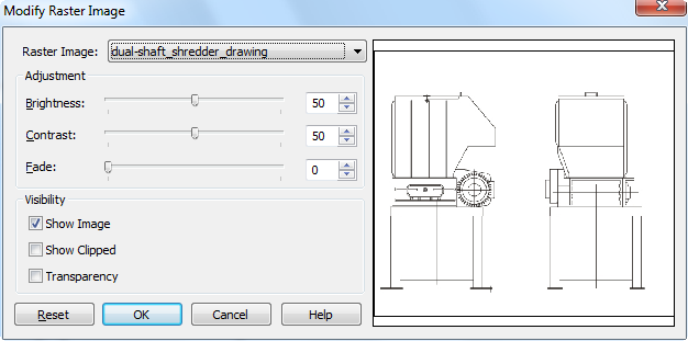 CAD drawing Image Adjust 8