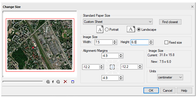 CAD drafting Resizing Raster Image 6