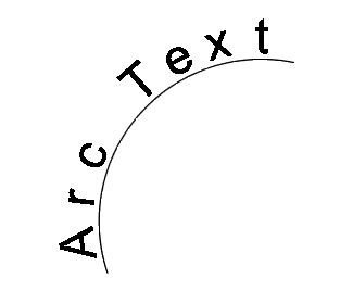 CAD software Arc Text 7