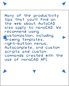 CAD drafting Justify Text 9
