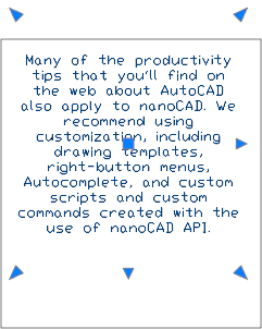 CAD software Justify Text 10