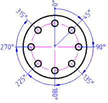 CAD drawing Ordinate Dimensioning 20