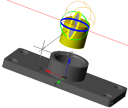 CAD drawing 3D Module 1061