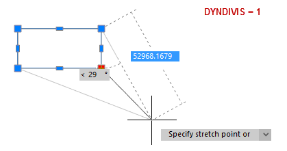 CAD drafting Dynamic Input 12