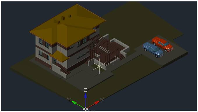 CAD software Setting of the Orthographic and Isometric Views 28