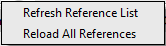 CAD drafting External References Manager 12