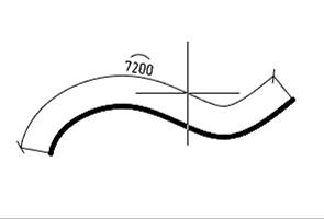 CAD drawing Offset Dimension 11