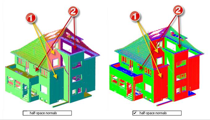 CAD drawing Point Cloud Display Style 29